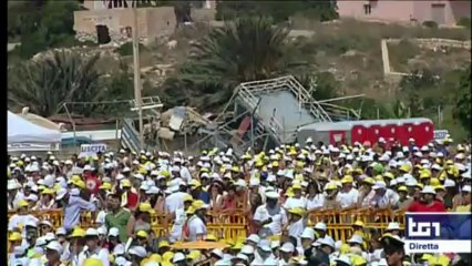Papa visita ilha de Lampedusa