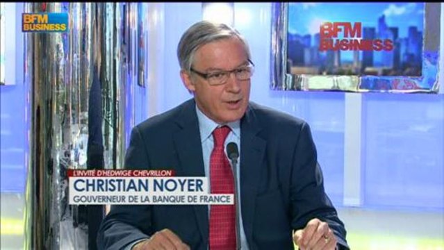 Christian Noyer, gouverneur de la Banque de France dans L'invité d'Hedwige Chevrillon - 8 juillet