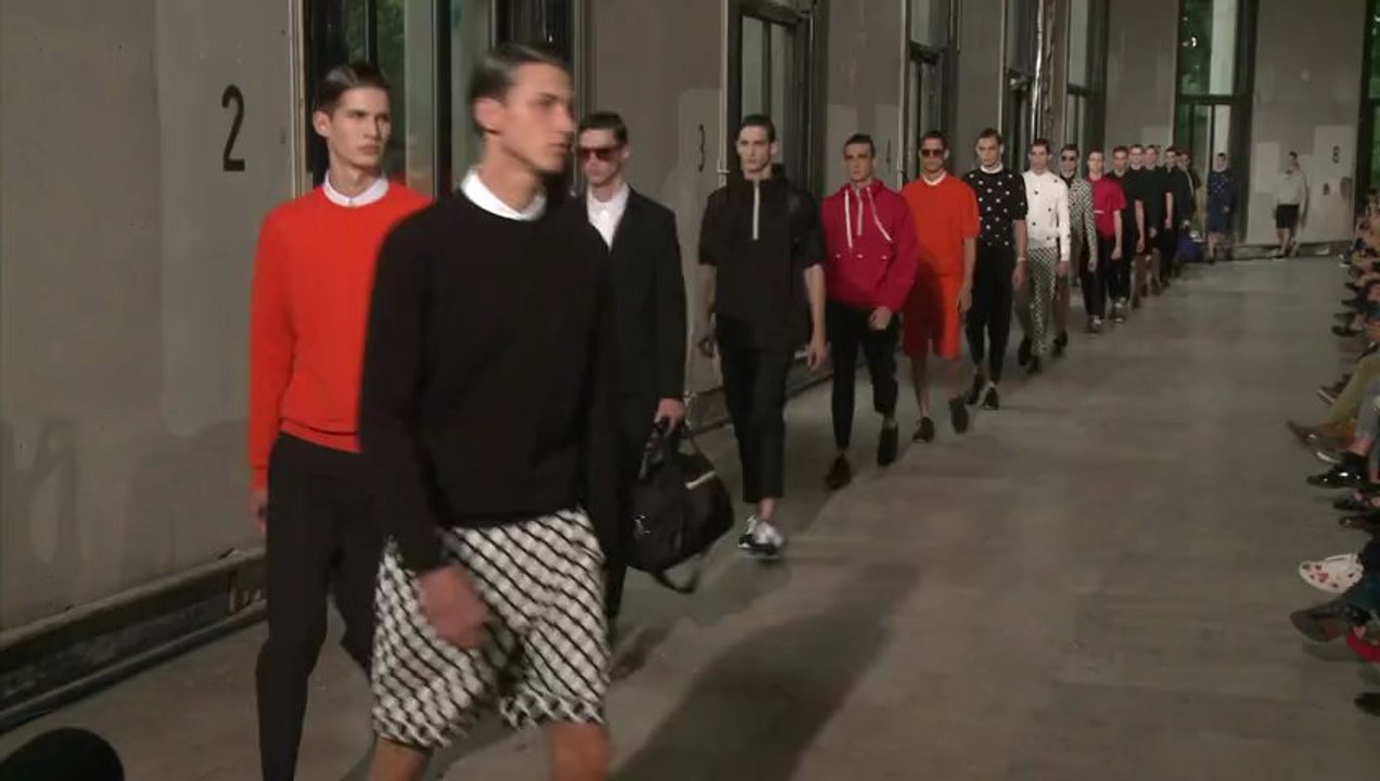 Kris Van Assche - Collection Homme Printemps été 2014 à Paris