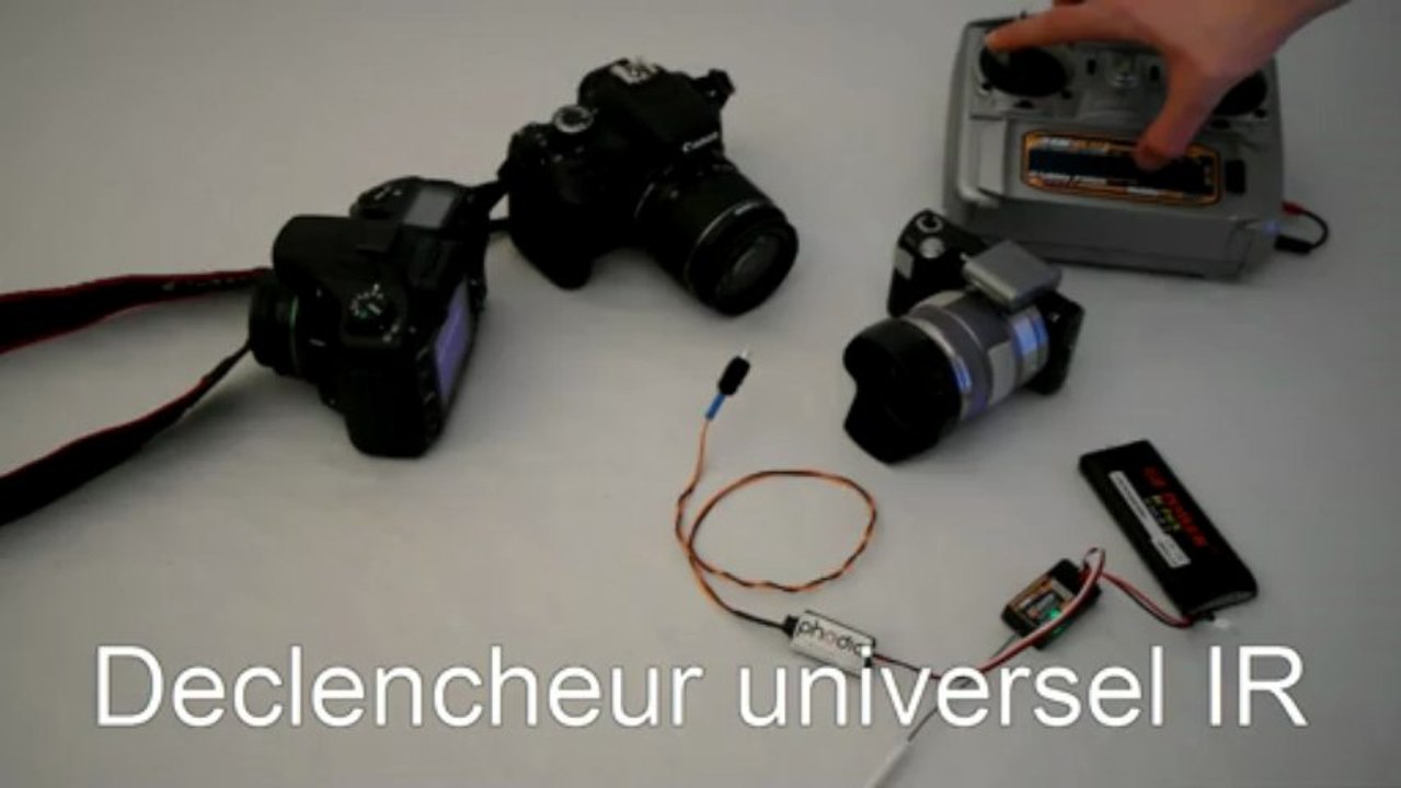 Déclencheur Universel Infrarouge - Canon, Nikon, Pentax, ...