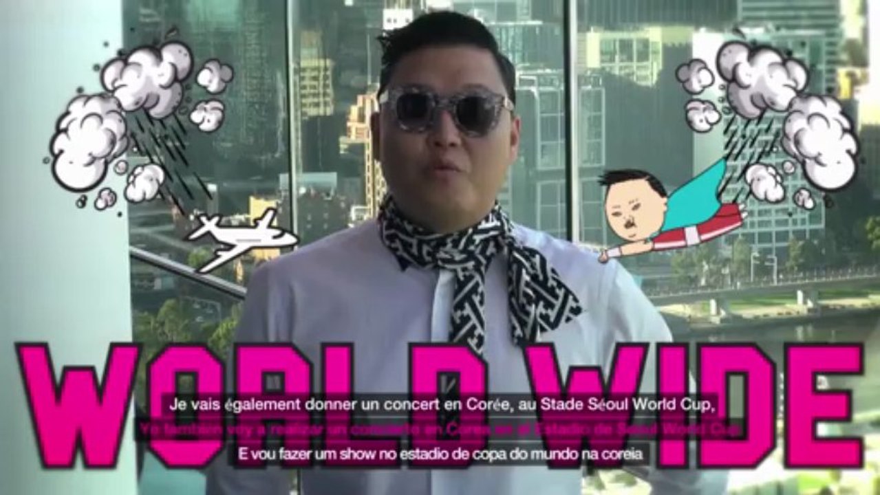 PSY - Doing Gangnam Shake