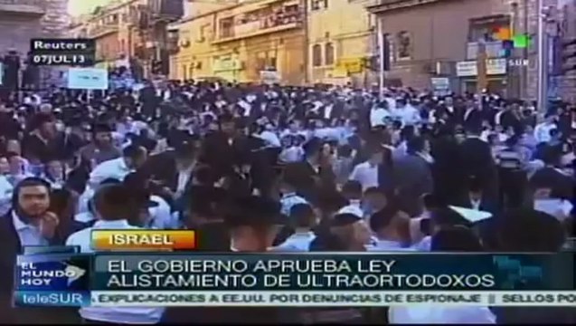 Israel: judíos ultraortodoxos deberán hacer servicio militar