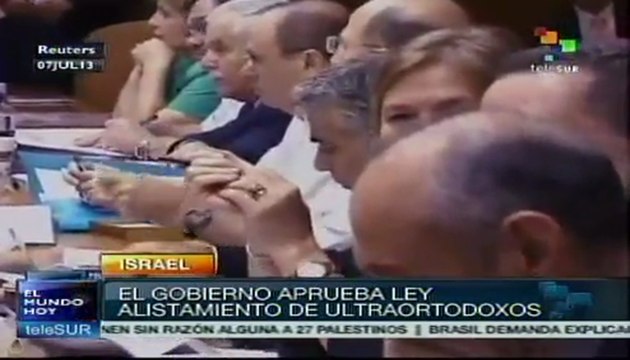 Israel: judíos ultraortodoxos deberán hacer servicio militar