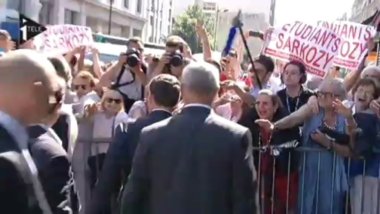 UMP : accueil triomphal pour Nicolas Sarkozy