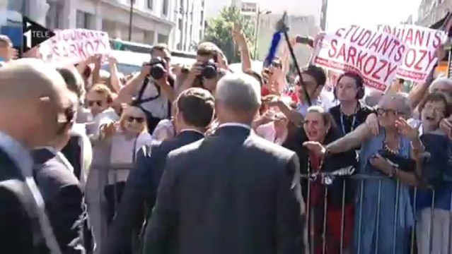 UMP : accueil triomphal pour Nicolas Sarkozy