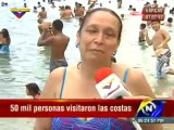 (Vídeo) Playas de Vargas disfrutaron más de 50 mil personas durante el puente  del 5 de Julio