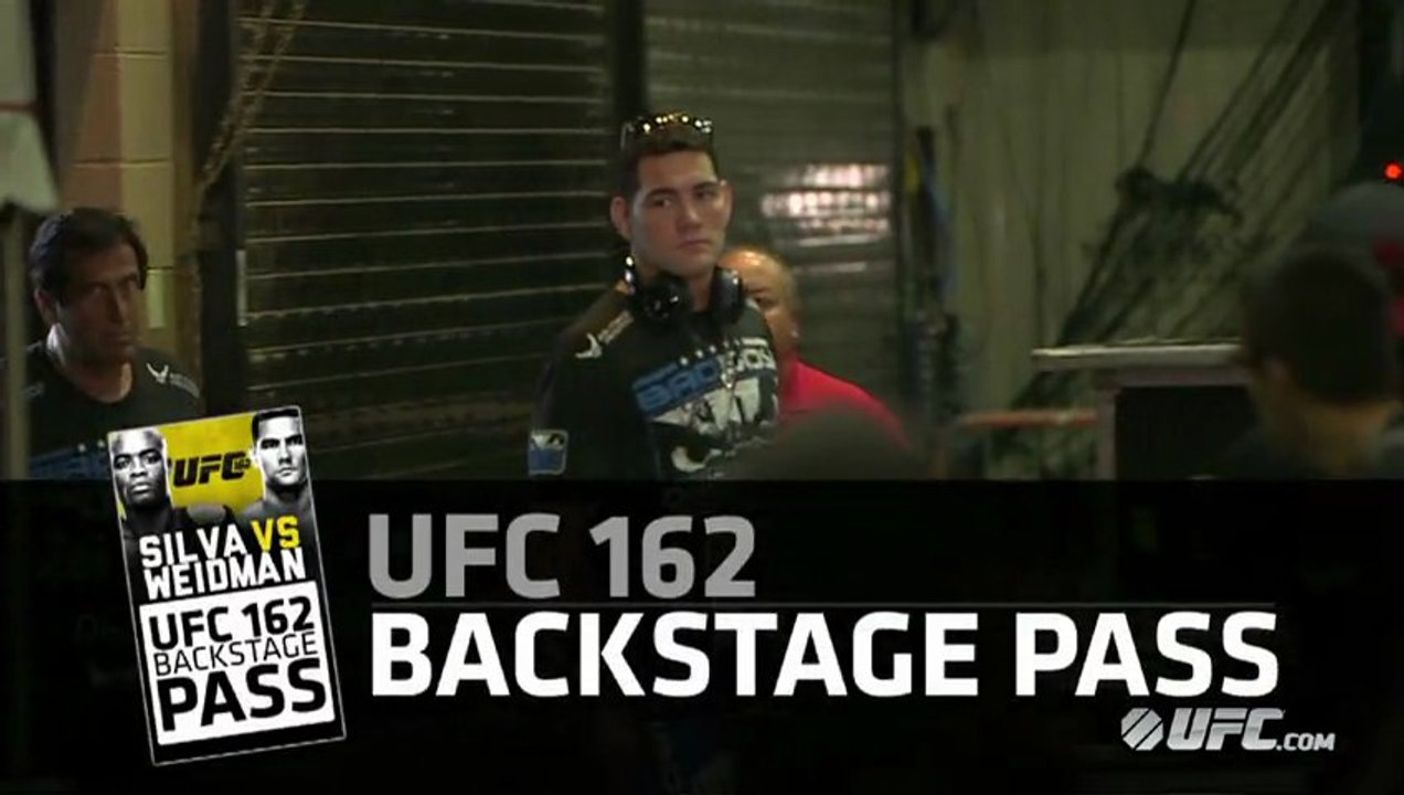 UFC 162: Backstage Pass