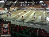Finale tir rapide en double U18, Tournoi International Jeannot Védrine, Sport-Boules, Saint-Vulbas 2013
