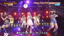 E-Girls - Body Feels EXIT (Ongaku no Chikara 2013.07.06)