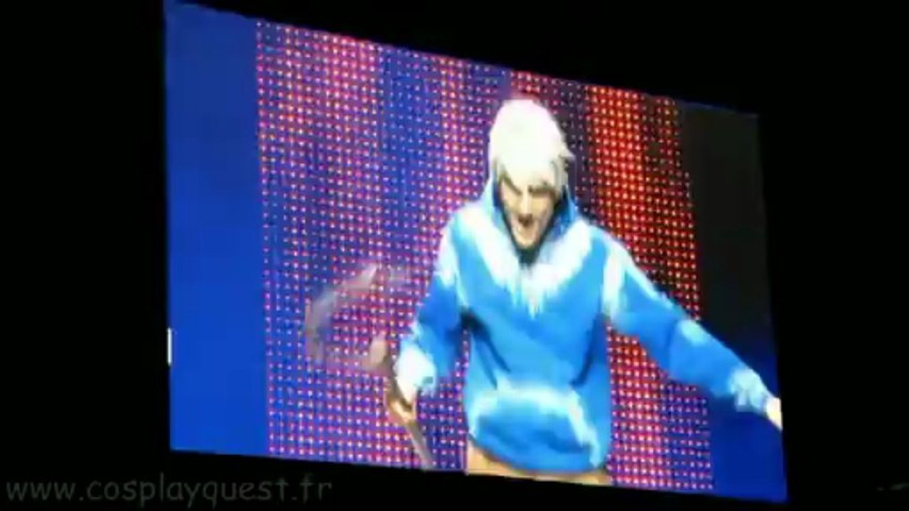 Japan Expo 2013 - Cosplay Jack Frost (vue écran)