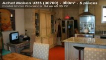 A vendre - maison - UZES (30700) - 5 pièces - 300m²