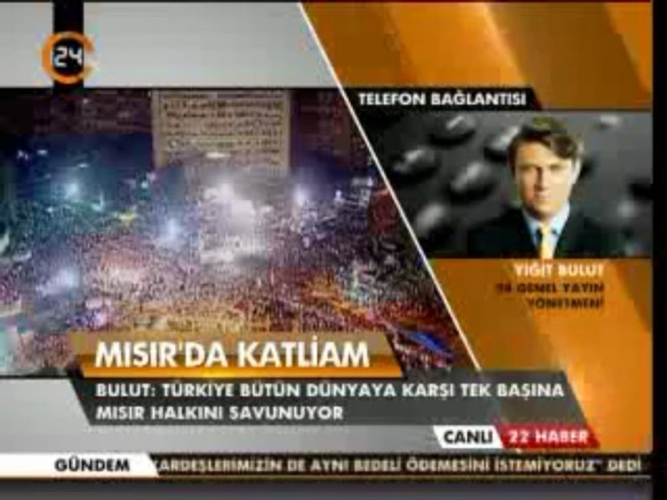 Yiğt Bulut Mısır'daki katliamı değerlendirdi