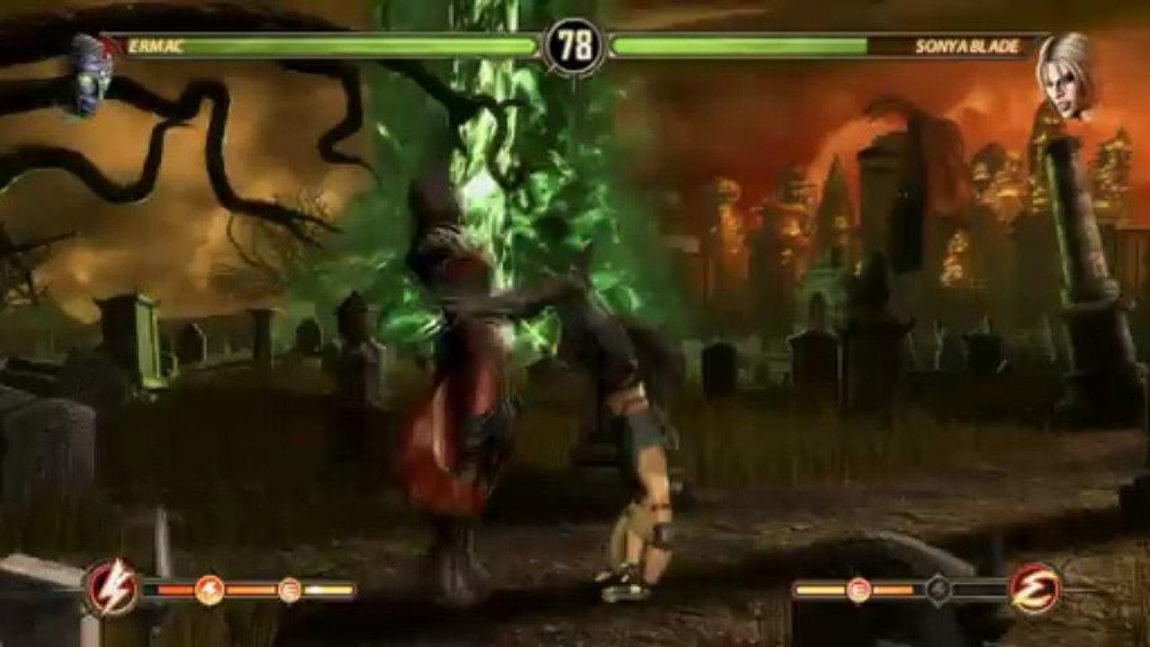 Mortal Kombat Fight 2 [Ermac vs Sonya]