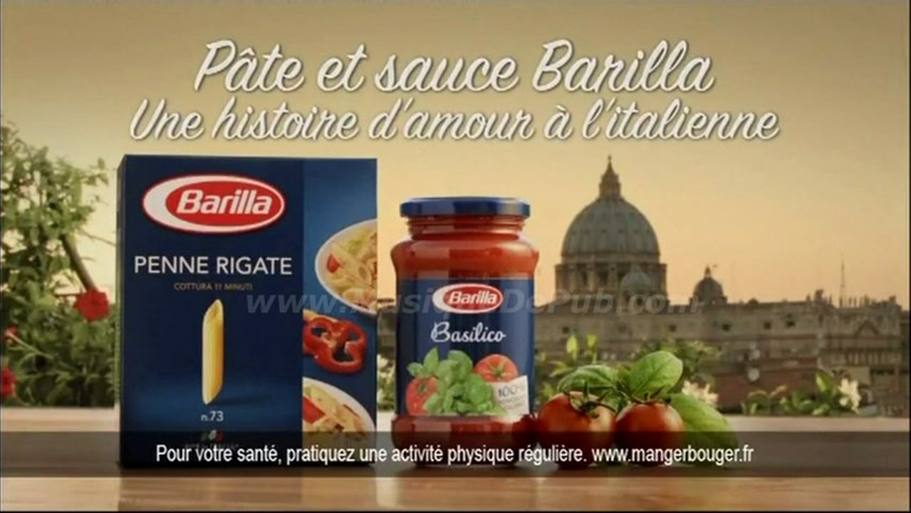 pub Pâtes et Sauces Barilla 2013 [HQ]
