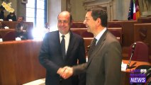 In comune le giunte Marino-Zingaretti: sbloccati 800 mln per Roma. Storace: spiegazioni in consiglio