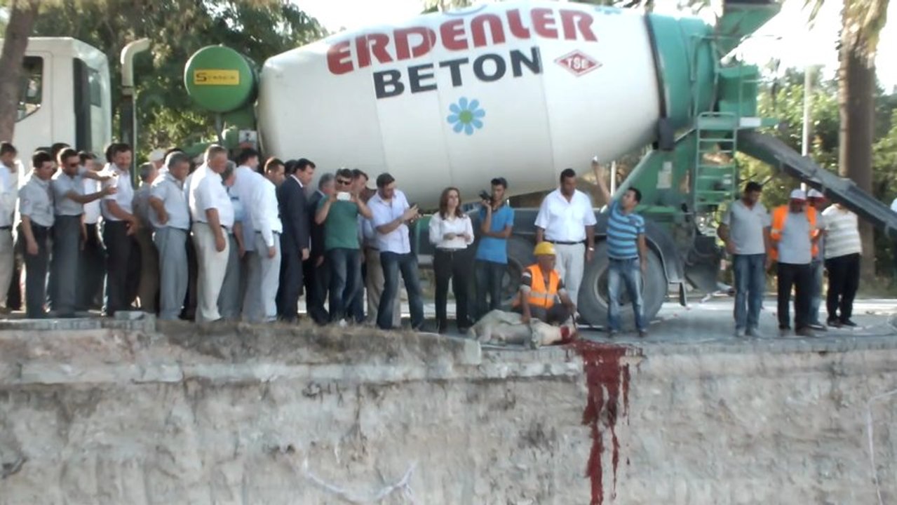 Kırkağaç Hastanesi Ek Bina Temel Atma Töreni 08.07.2013