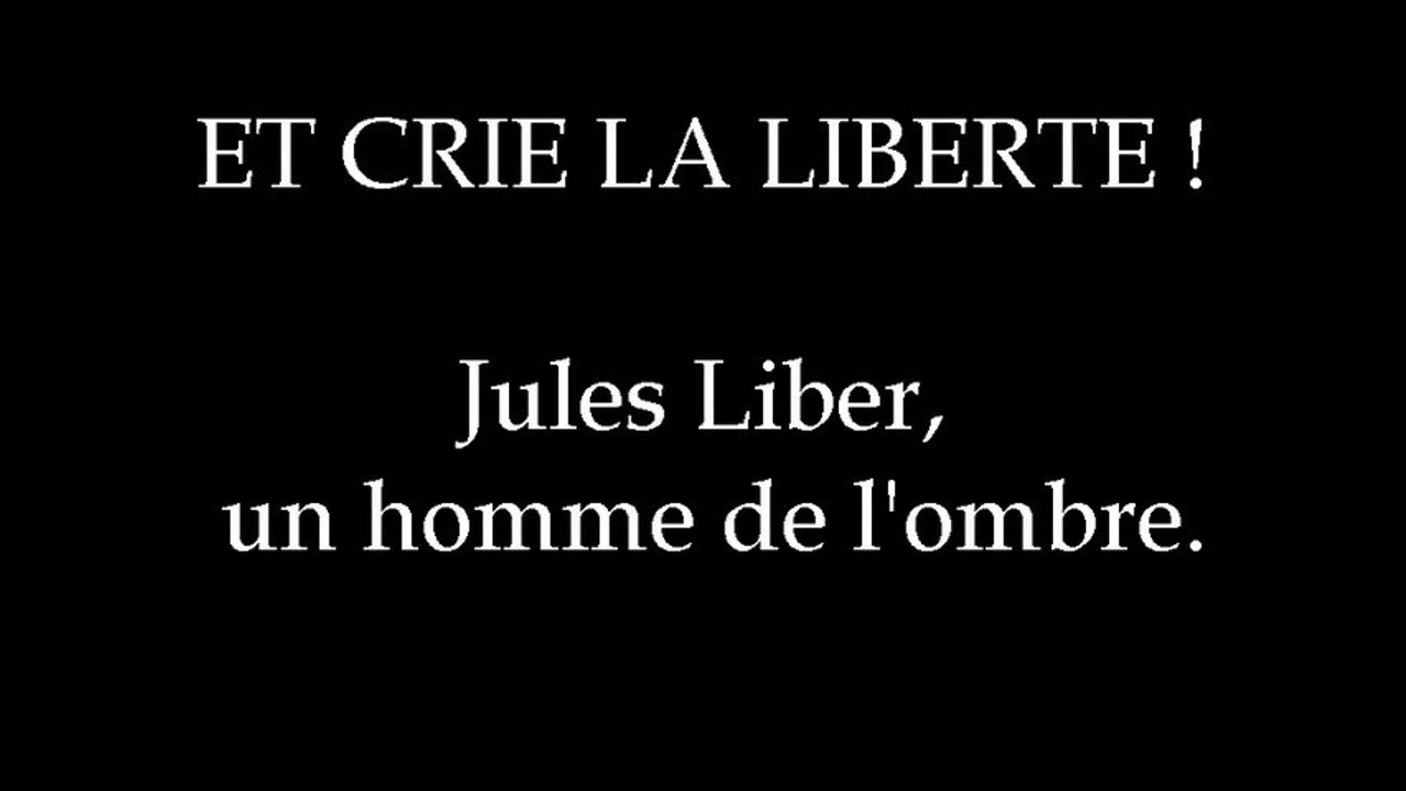 Et Crie la Liberté