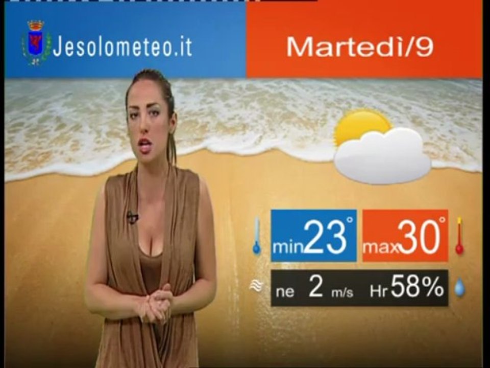 PREVISIONI DEL TEMPO JESOLO 09 07 2013