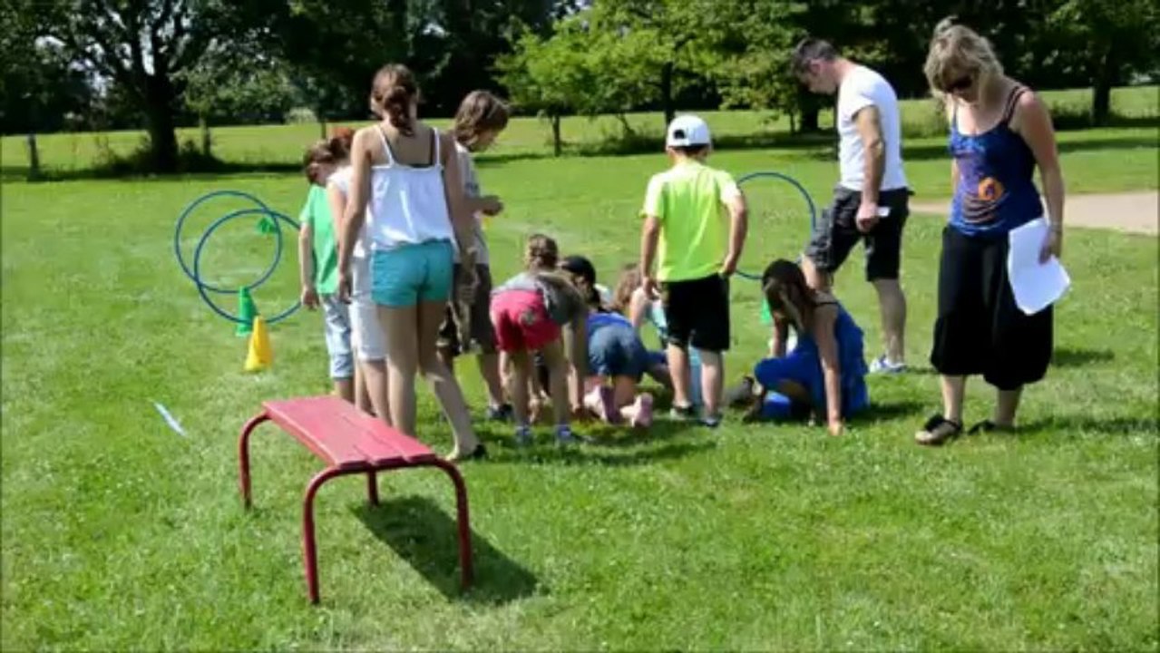 St-Bénigne. Juillet 2013. Dernière journée de sport à l'école.