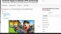 Head Soccer v1.4 Unlimited Money Hack/Modded Apk