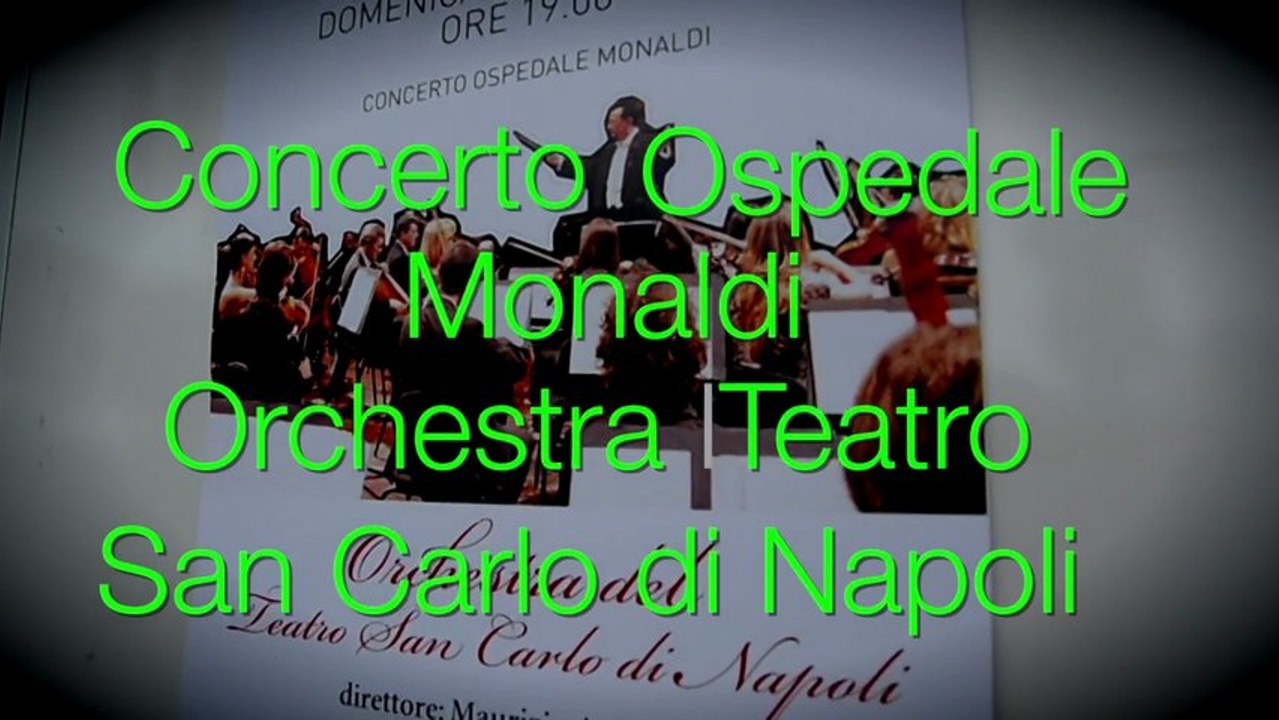TEATRO SANCARLO CONCERTO OSPEDALE MONALDI