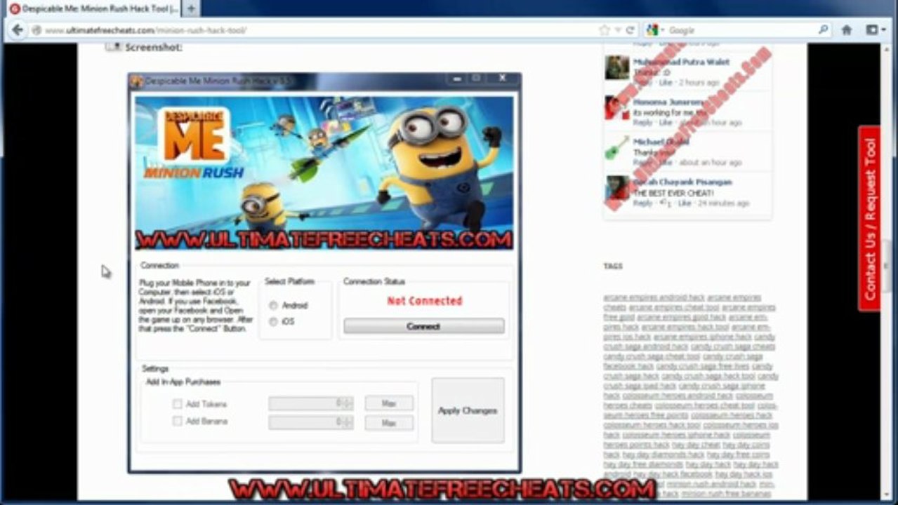 Despicable Me: Minion Rush v3.5 + 5 hack Free