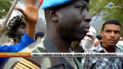 Mali : L’armée entre à Kidal après 1 an et demi d’absence