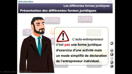 P6 : Choix de la forme juridique - M62 : Les différentes formes