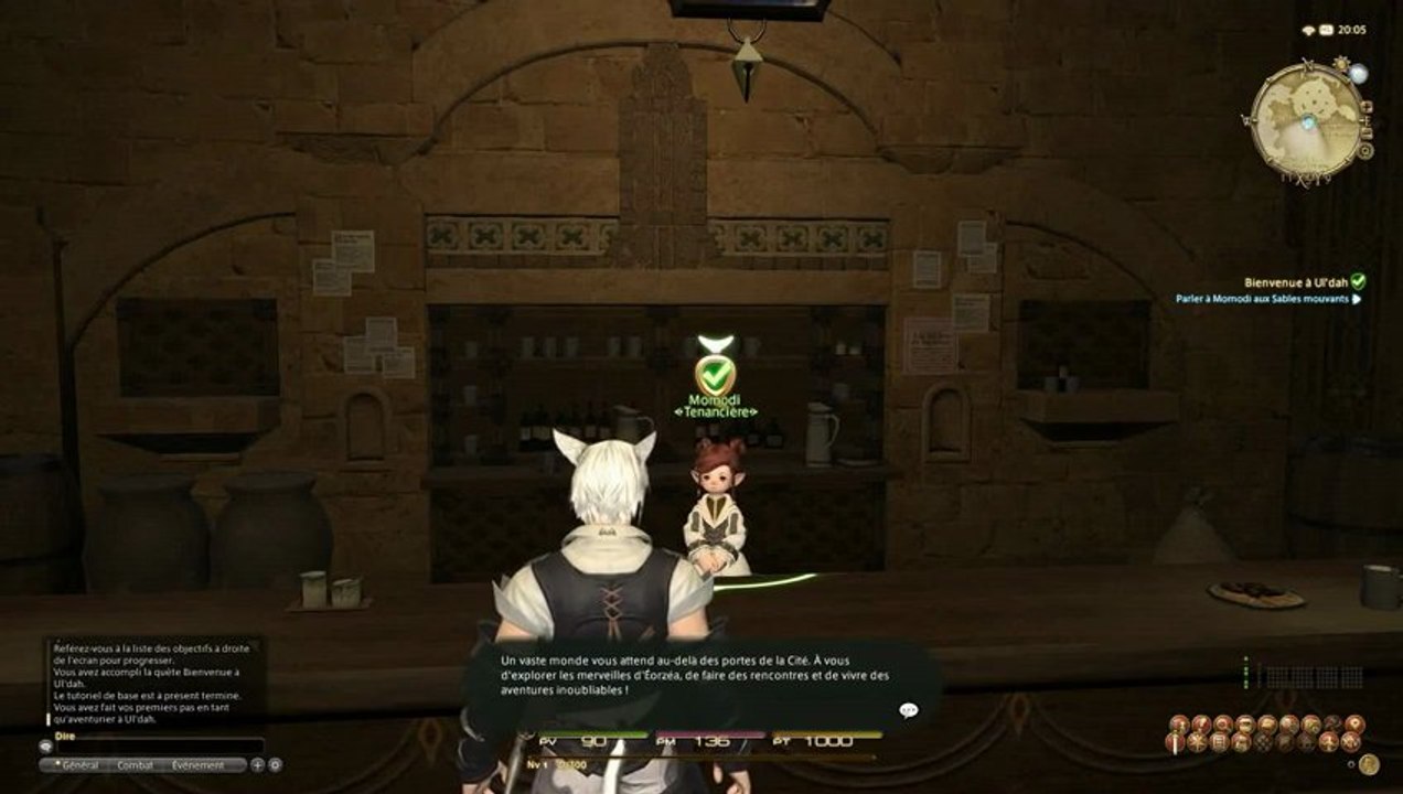 Final fantasy 14 A Realm Reborn bêta PC direct live 1080p découverte du jeu P2