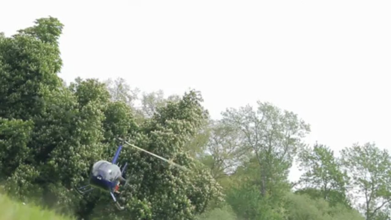 Maîtrise et Précision en hélicoptère R44 - exercice de l'anneau