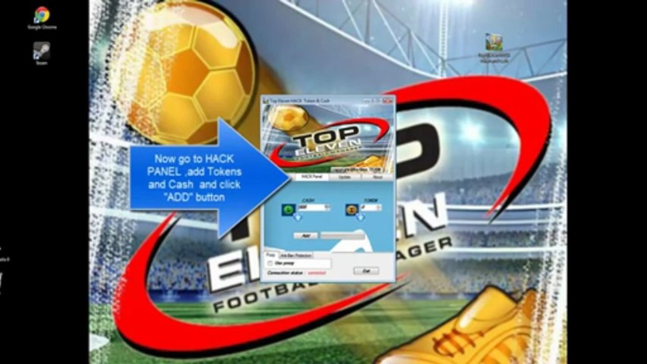 Top Eleven HACK Token Cash (working proof)