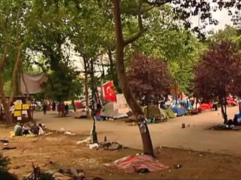 Власти Турции снова закрыли стамбульский парк