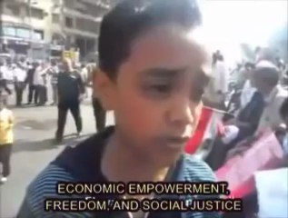 Egypte, un enfant de 12 ans explique la crise politique actuelle