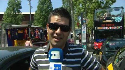 En el Campo Nou ya no se pueden comprar las camisetas con el 7 de David Villa