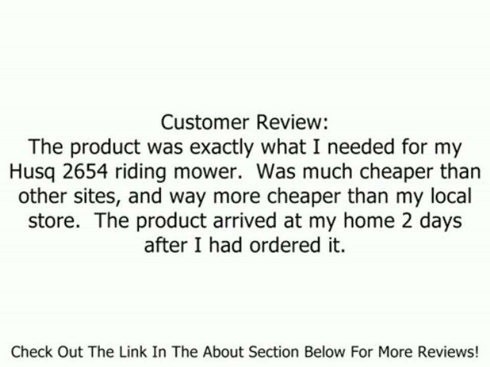 BRIGGS AND STRATTON 795121 MOTOR-STARTER [Tools & Home Improvement] Review