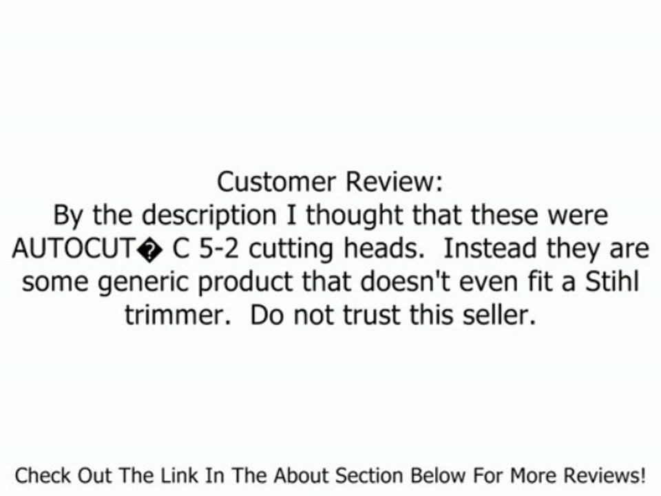 STIHL 4002 710 2191 25 2 AutoCut Trimmer Head Review