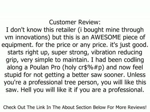 Factory-Reconditioned Ryobi ZRRY10520 46 cc Gas Powered 20-in Chain Saw Review