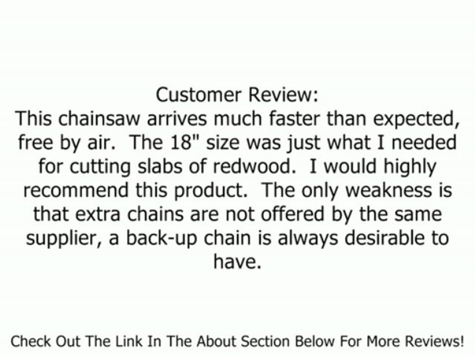 Poulan Pro 400E 18-Inch 4 HP Electric Chain Saw Review