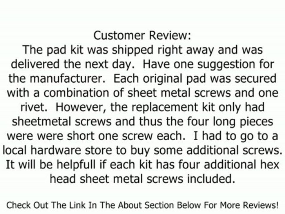 Replacement MTD 731-1033, 931-1033 Scraper Bar and 753-0613 Paddle Set. Review