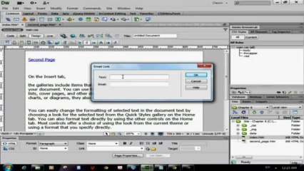 Dreamweaver CS6 Tutorials Urdu Hindi 29