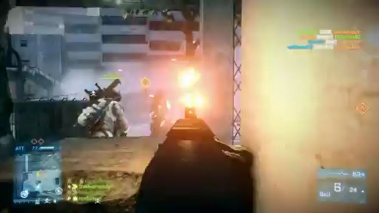 Battlefield 3 - "Shotgun and Smoke Combination" 870 MCS Gameplay