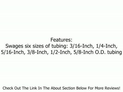 Klein Tools 66400 Professional 6-in-1 Swaging Punch Review