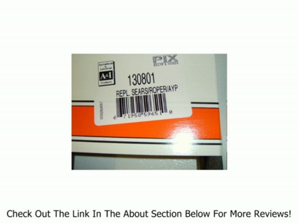 130801 Replacement belt made to FSP specs. For Craftsman, Poulan, Husqvarna, Wizard, more. Review