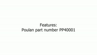 Poulan Pro PP40001 Snow Thrower Traction Belt Review