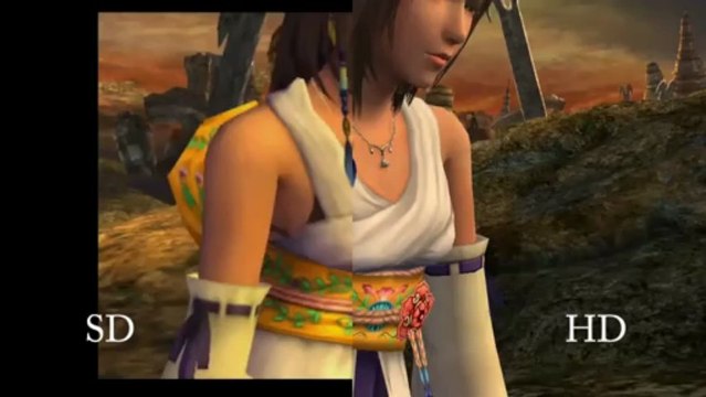 Final Fantasy X / X-2 HD Remaster (PS3) - Comparaison entre les versions HD et originale