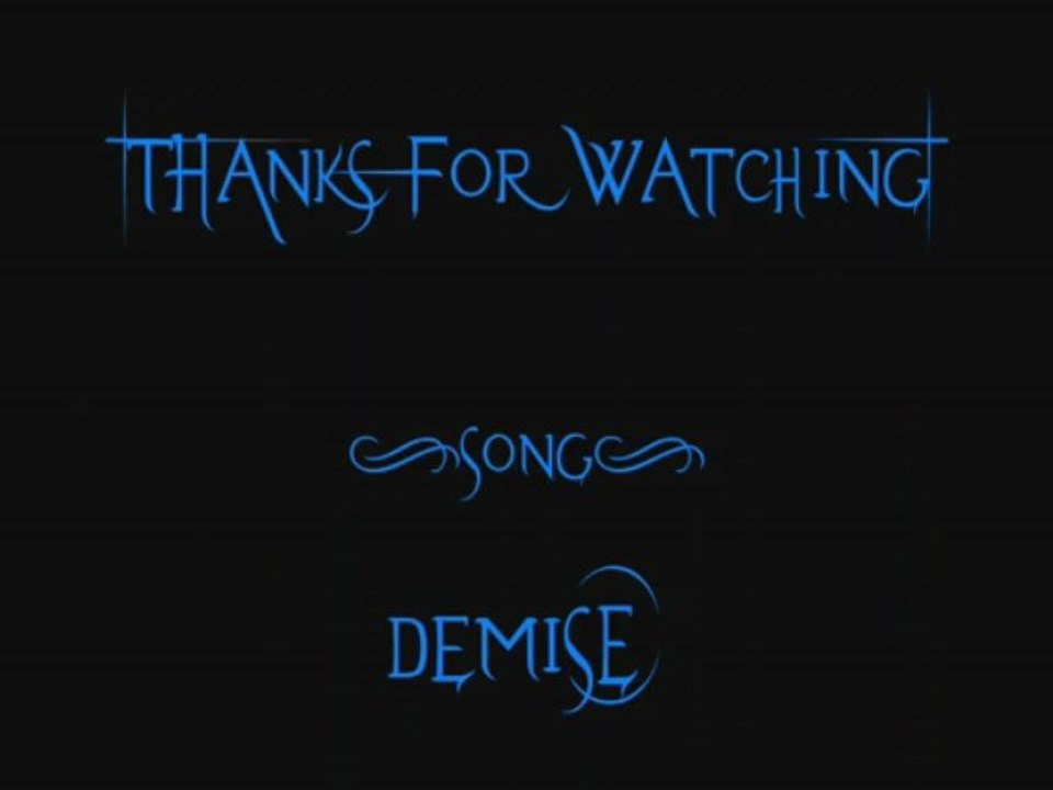 Evanescence-Demise (Origin Outtake)