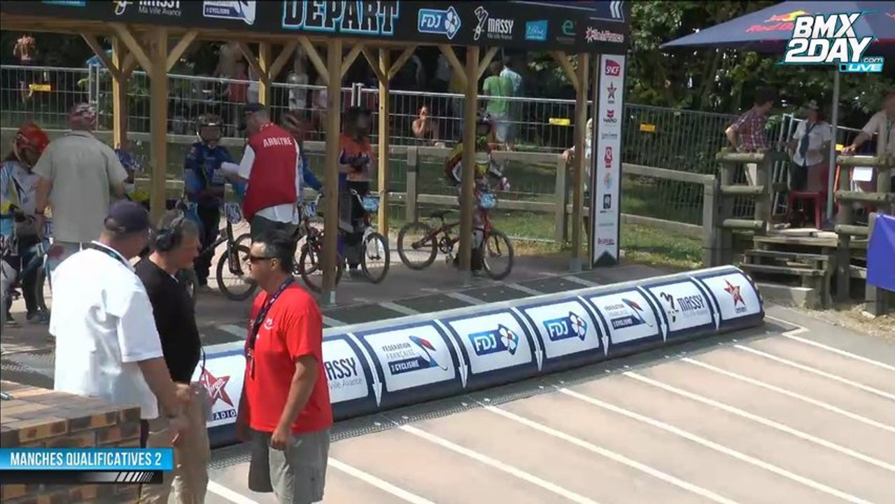 Replay 3 Championnat de France BMX Massy 6 juillet 2013 Manches Qualificatives 3
