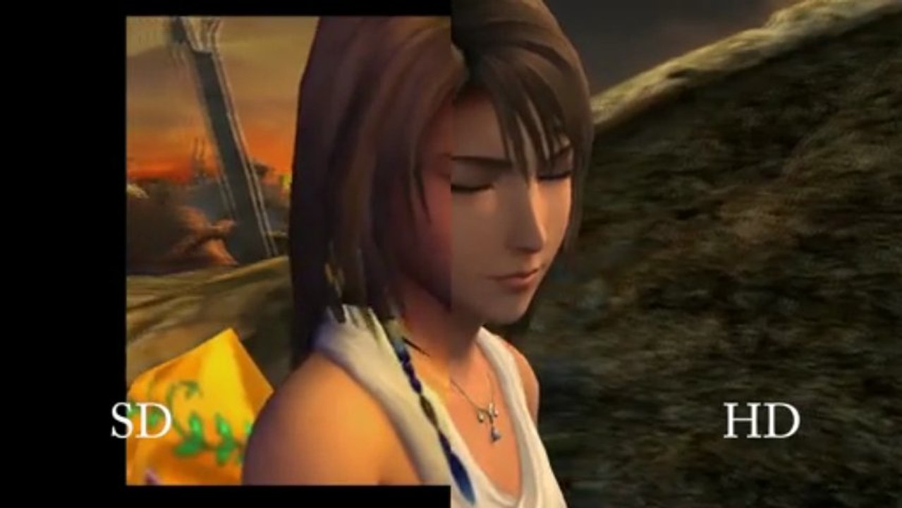 FINAL FANTASY X|X-2 HD Remaster -- Vidéo comparative SD/HD