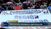 Docentes mexicanos en desacuerdo con nueva reforma educativa