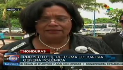 Reforma de Educación Superior causa polémica en Honduras